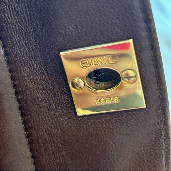 Chanel Smooth Lambskin Clutch Bag - Picture 11 of 12